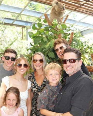 Glen Powell Family